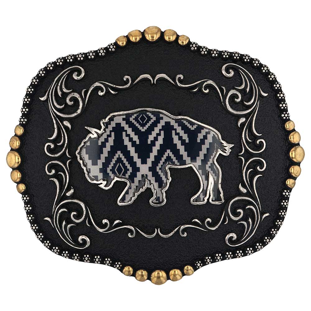 Boucle de ceinture Attitude « Midnight Buffalo »