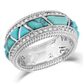Bague High Noon Cobblestone Turquoise