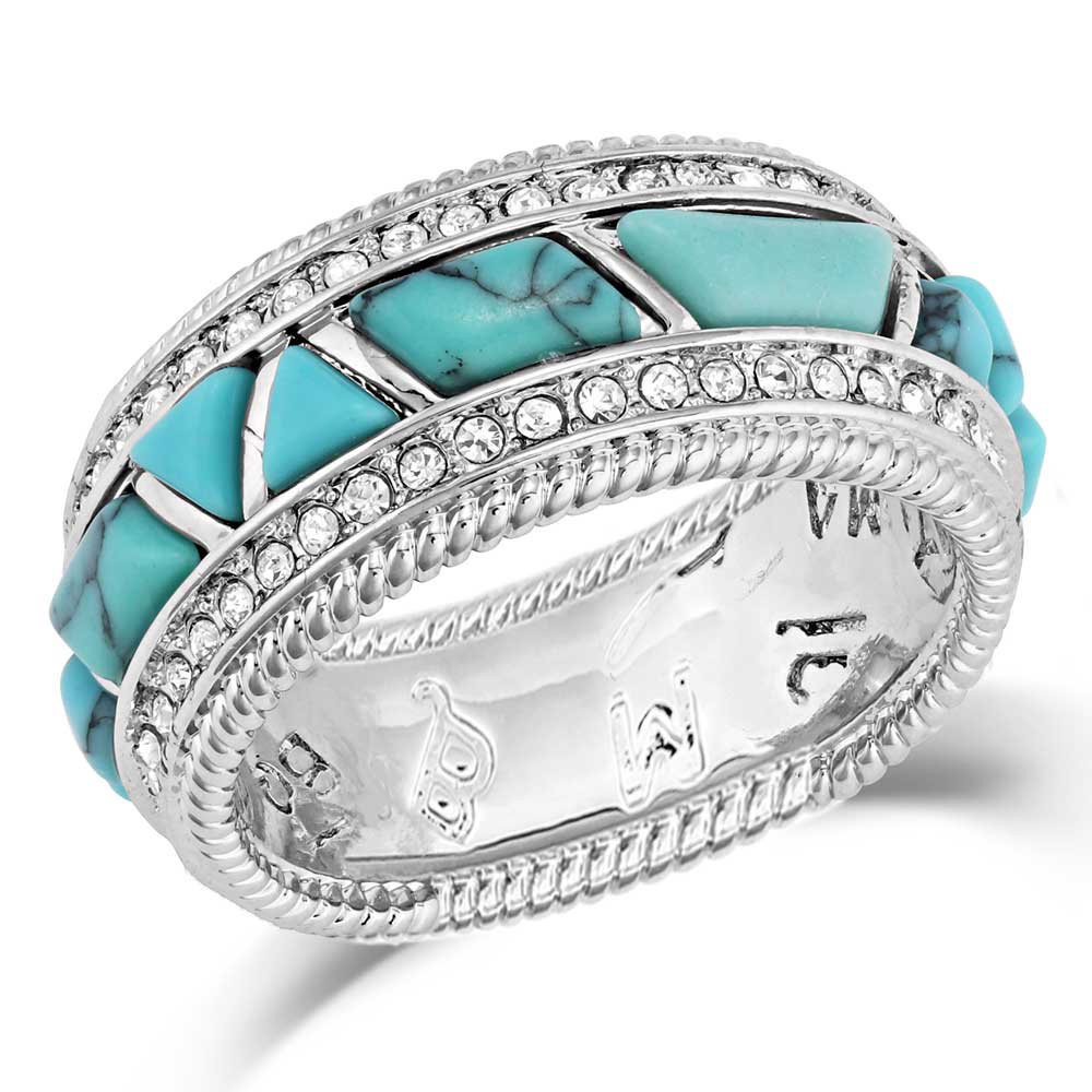 Bague High Noon Cobblestone Turquoise