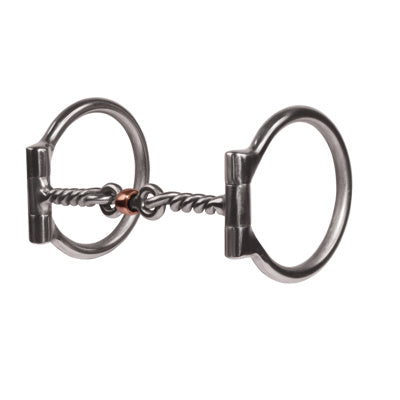 Mors EQ D-Ring à fil torsadé avec Dogbone