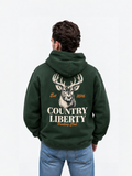 Forest Deer Hunting Club Hoodie – dos