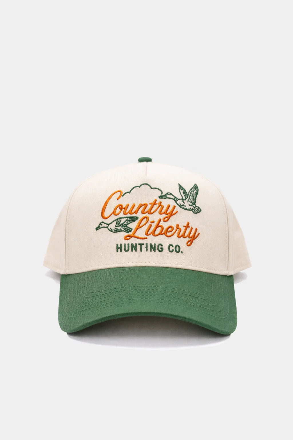 Casquette Duck Hunting – Naturel/vert