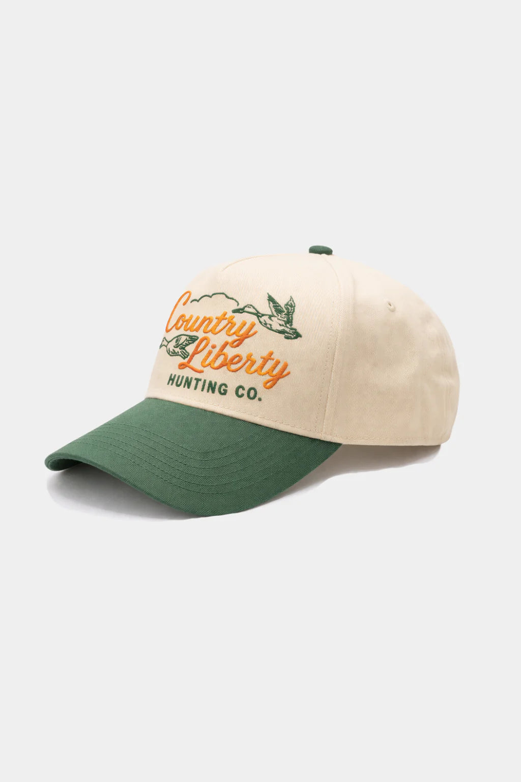 Casquette Duck Hunting – Naturel/vert