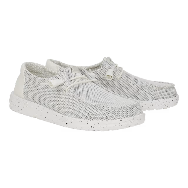 HEYDUDE Wendy Stretch Sox - Stone White