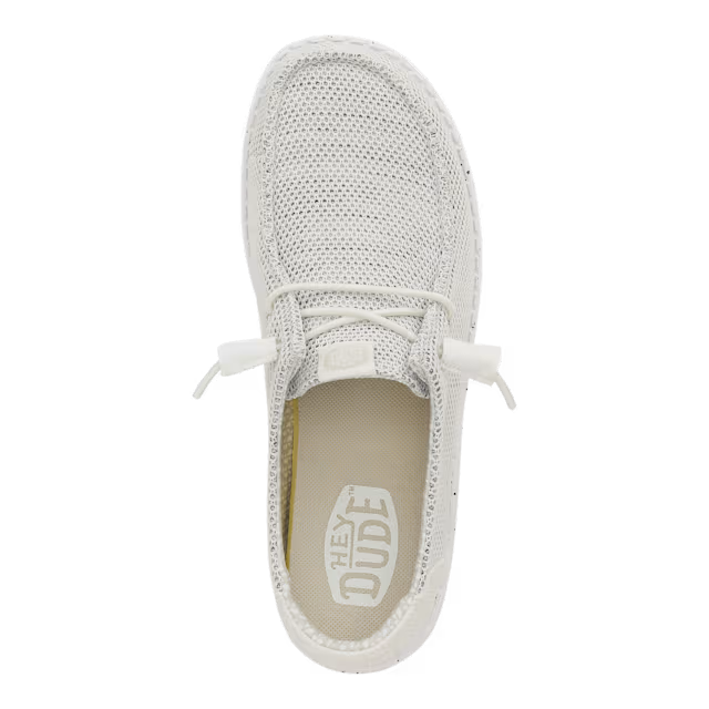 HEYDUDE Wendy Stretch Sox - Stone White
