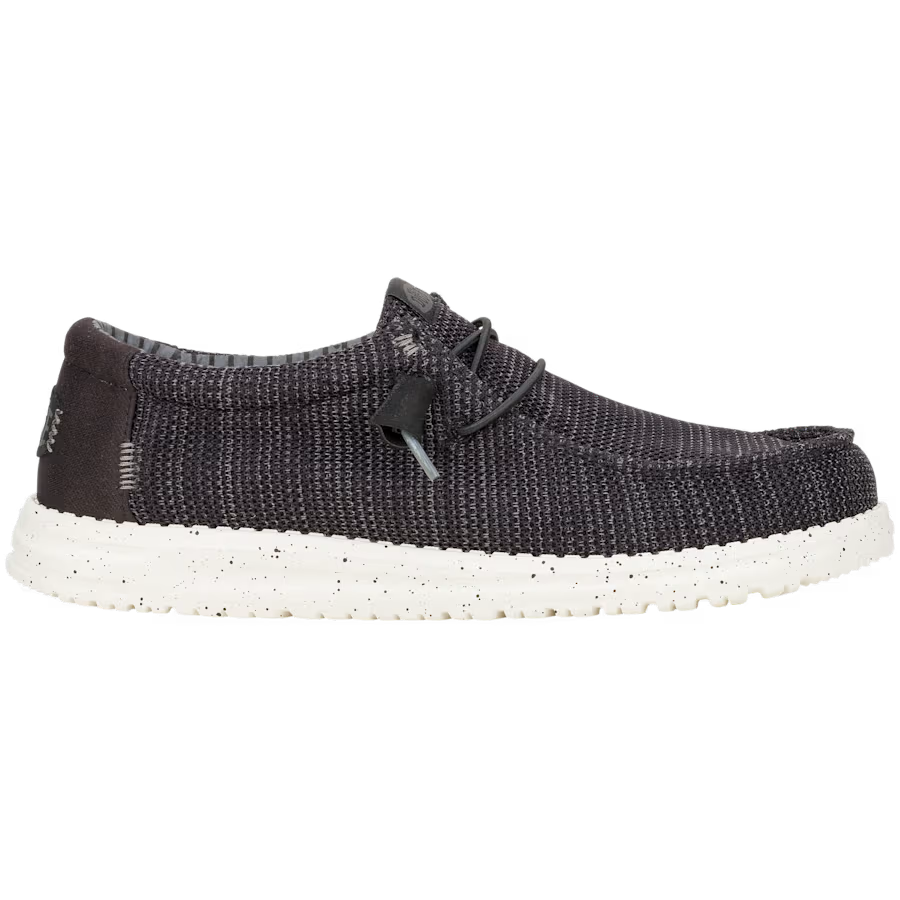 HEYDUDE Wally Stretch Sox - Black / White