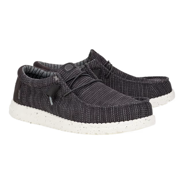 HEYDUDE Wally Stretch Sox - Black / White