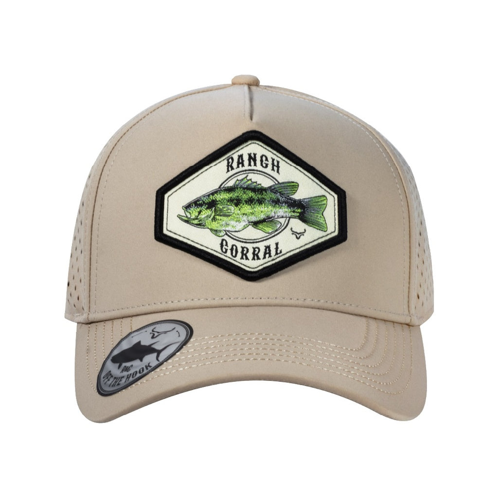 Casquette Fisherman - black bass