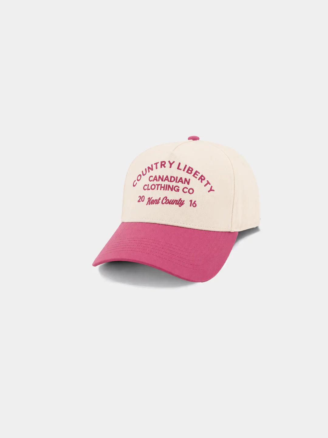 Casquette CCC – Naturel/Rose