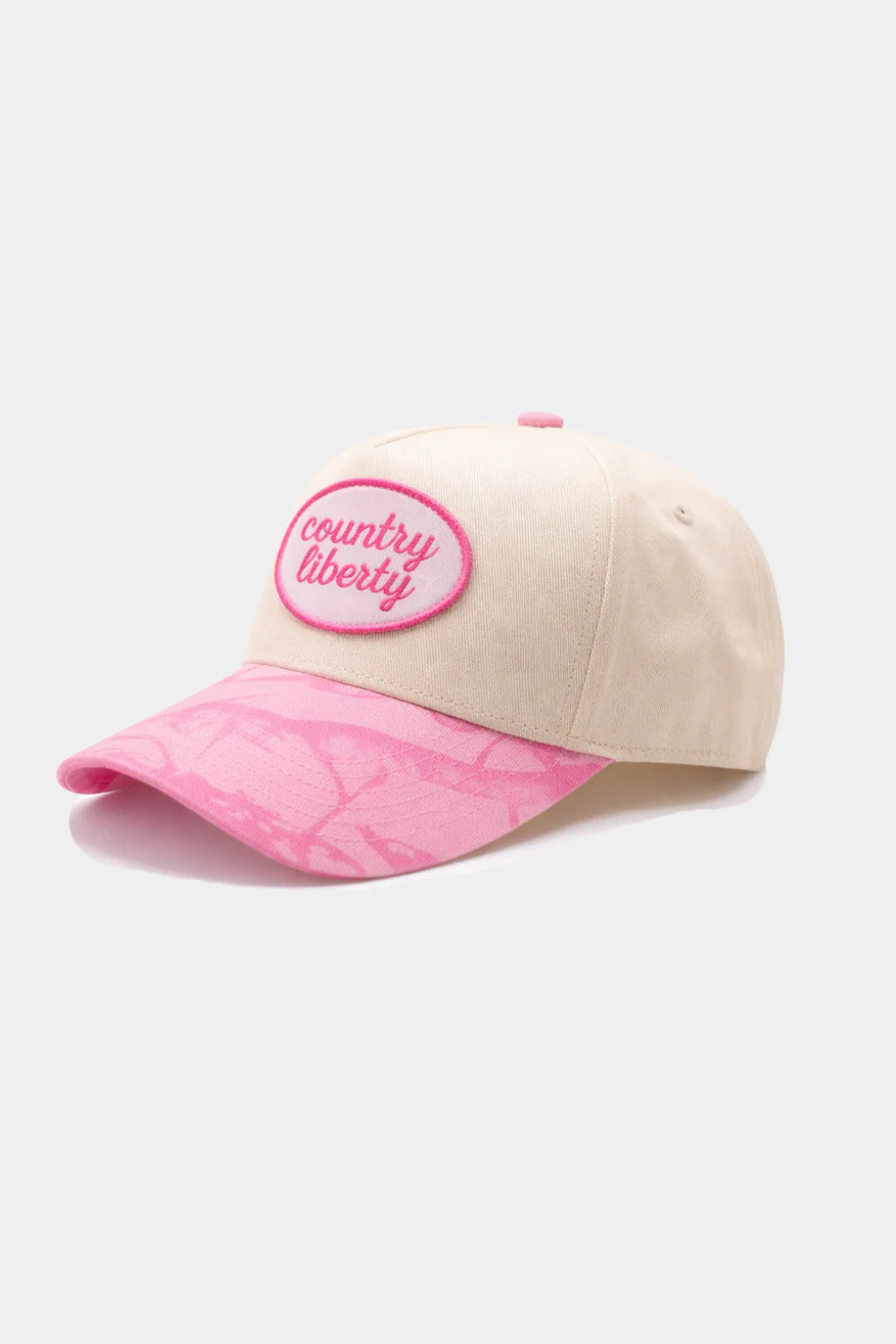 Casquette Gas Station – Naturel/Rose