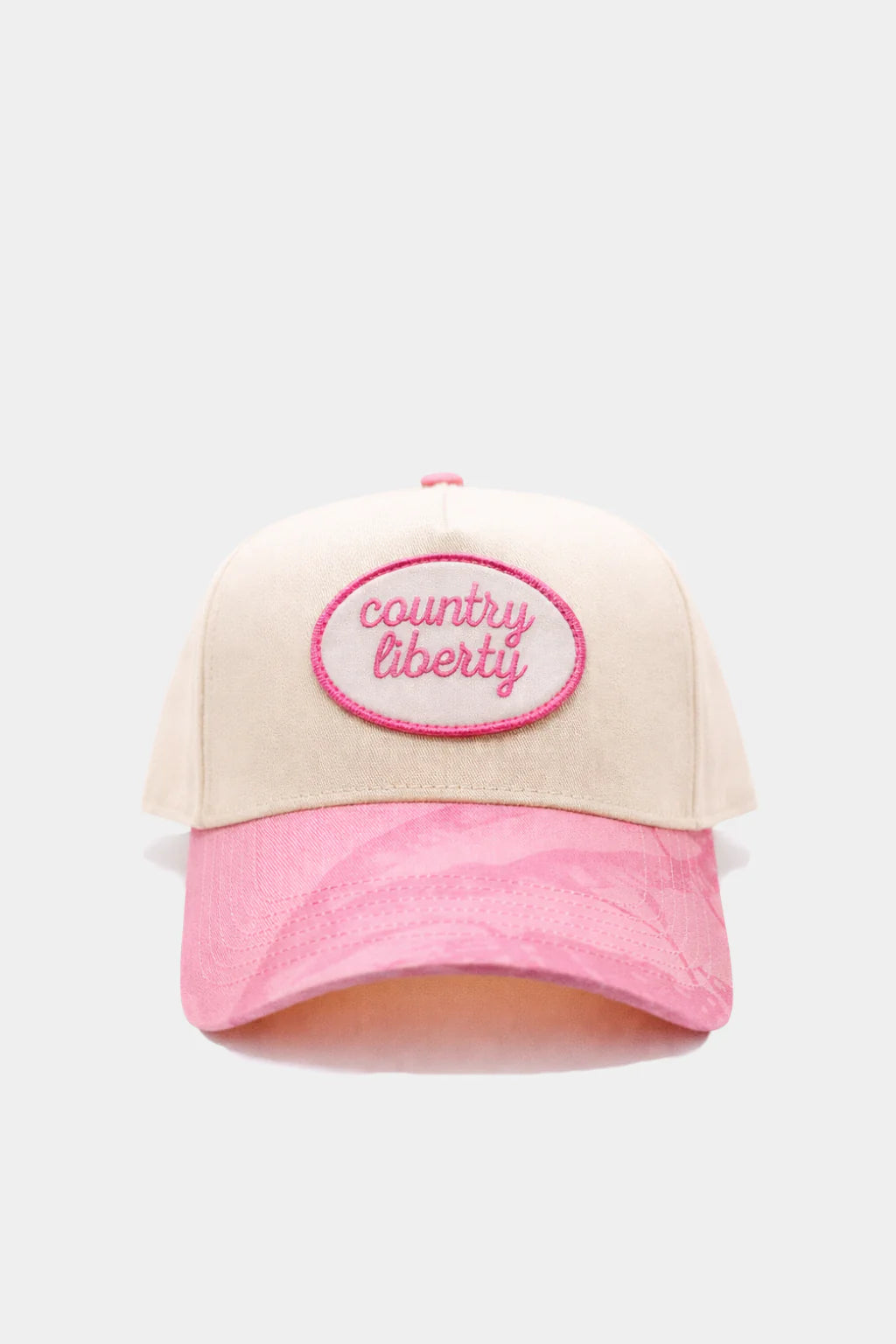 Casquette Gas Station – Naturel/Rose