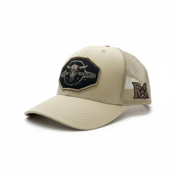 Ruthless Rustlers Original Trucker Cap | Beige