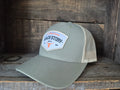 Casquette| White Patch | Green/Cream