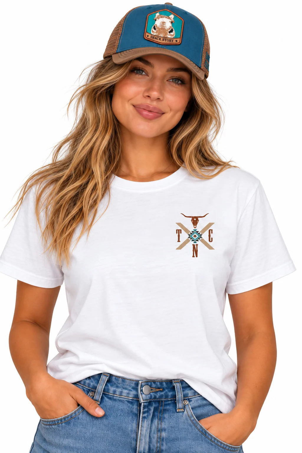 T-Shirt Northern heritage blanc
