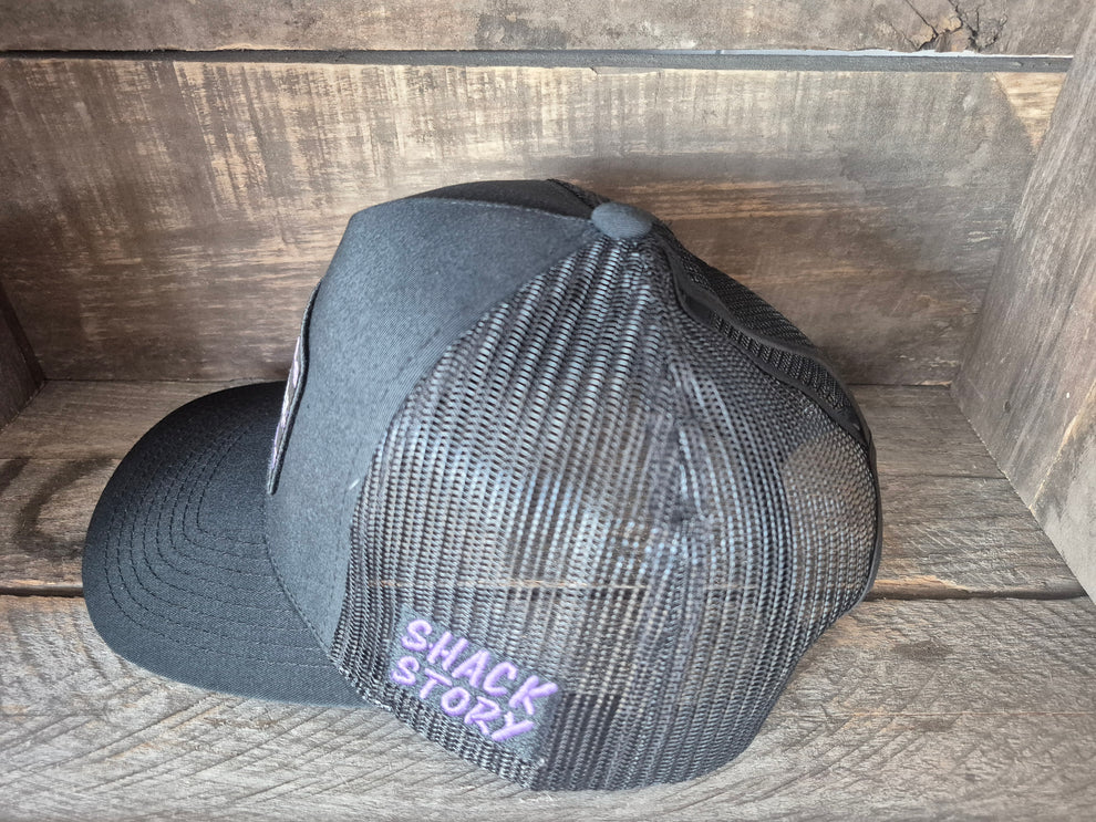 Casquette Patch Aztec Mauve Ponytail