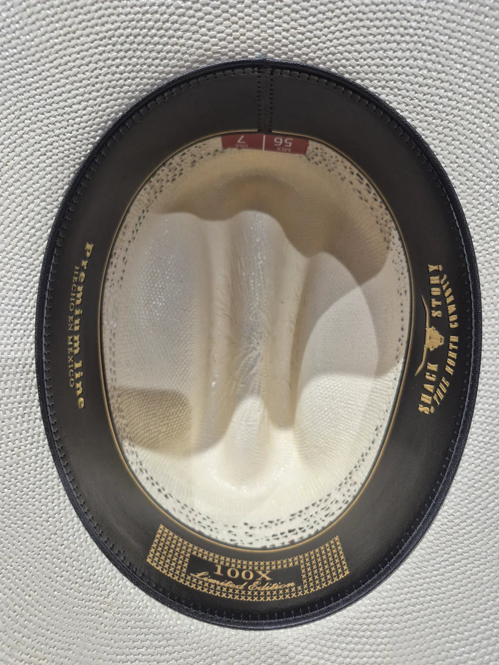 Chapeau de cowboy Ivory paille