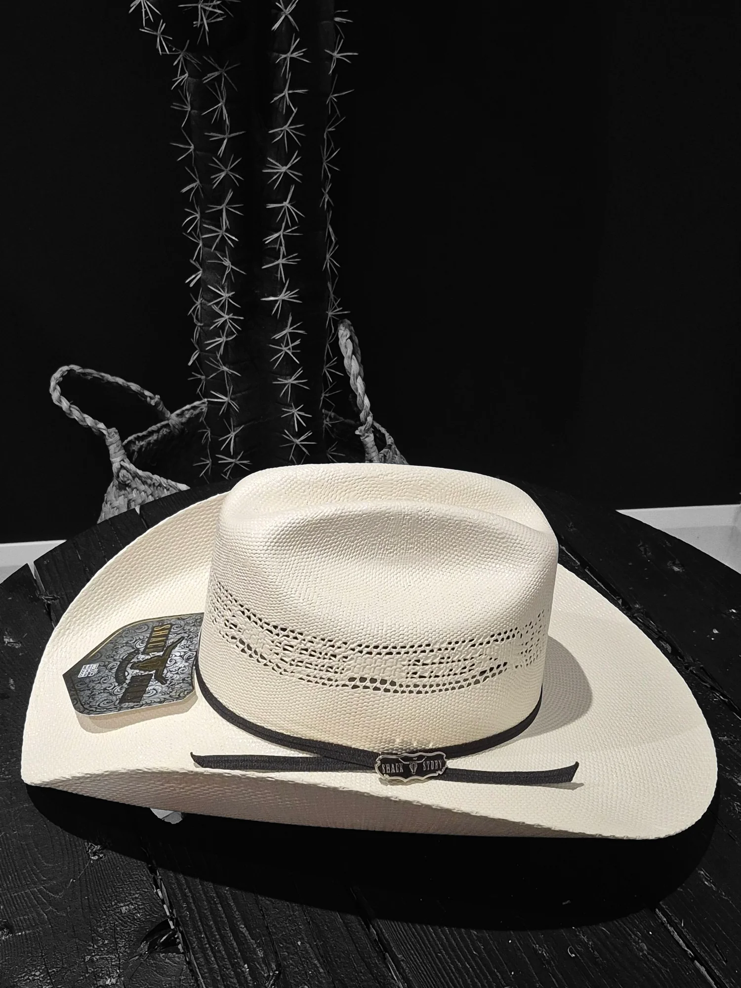 Chapeau de cowboy Ivory paille