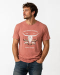 T-shirt Sandskull Terracotta
