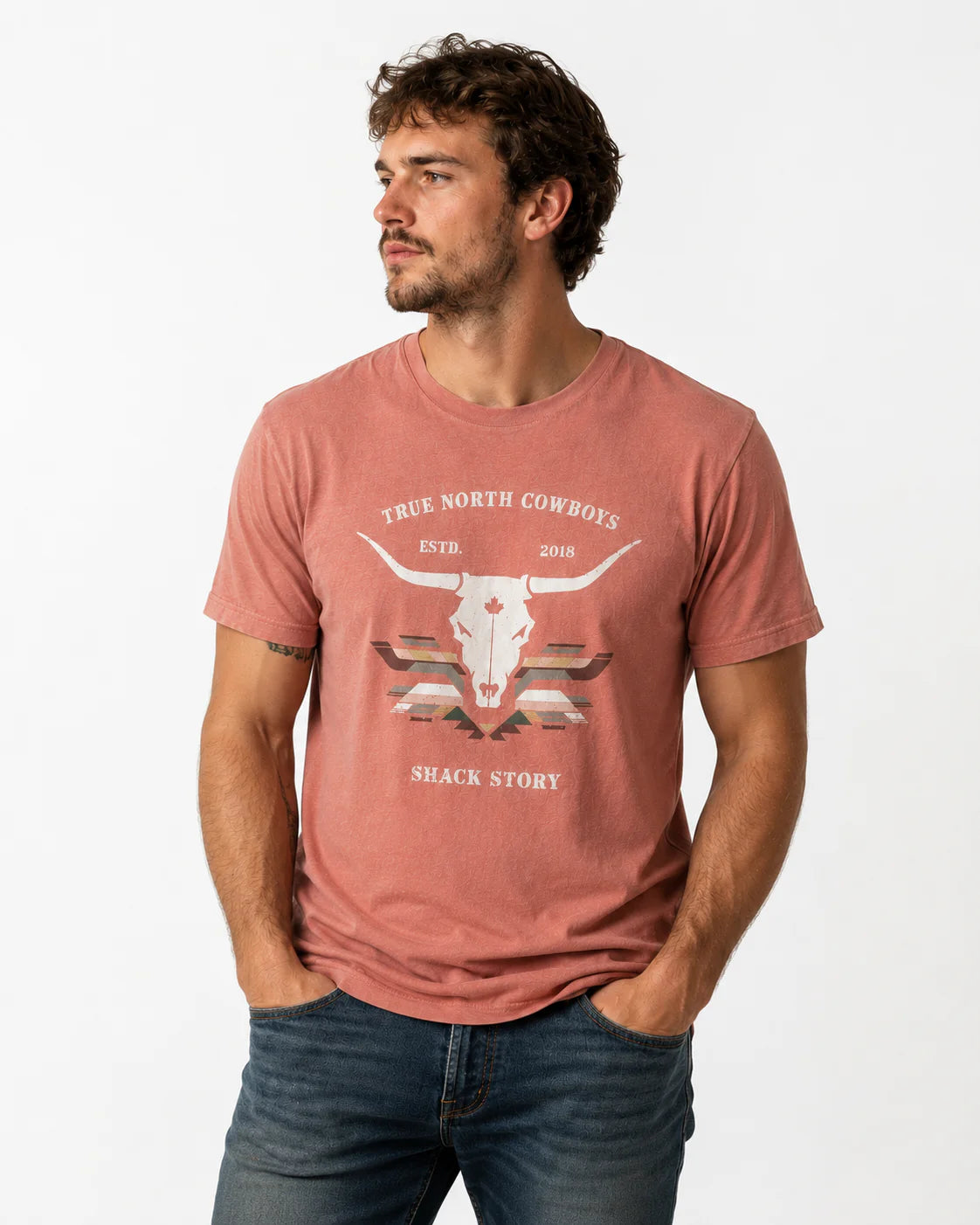 T-shirt Sandskull Terracotta