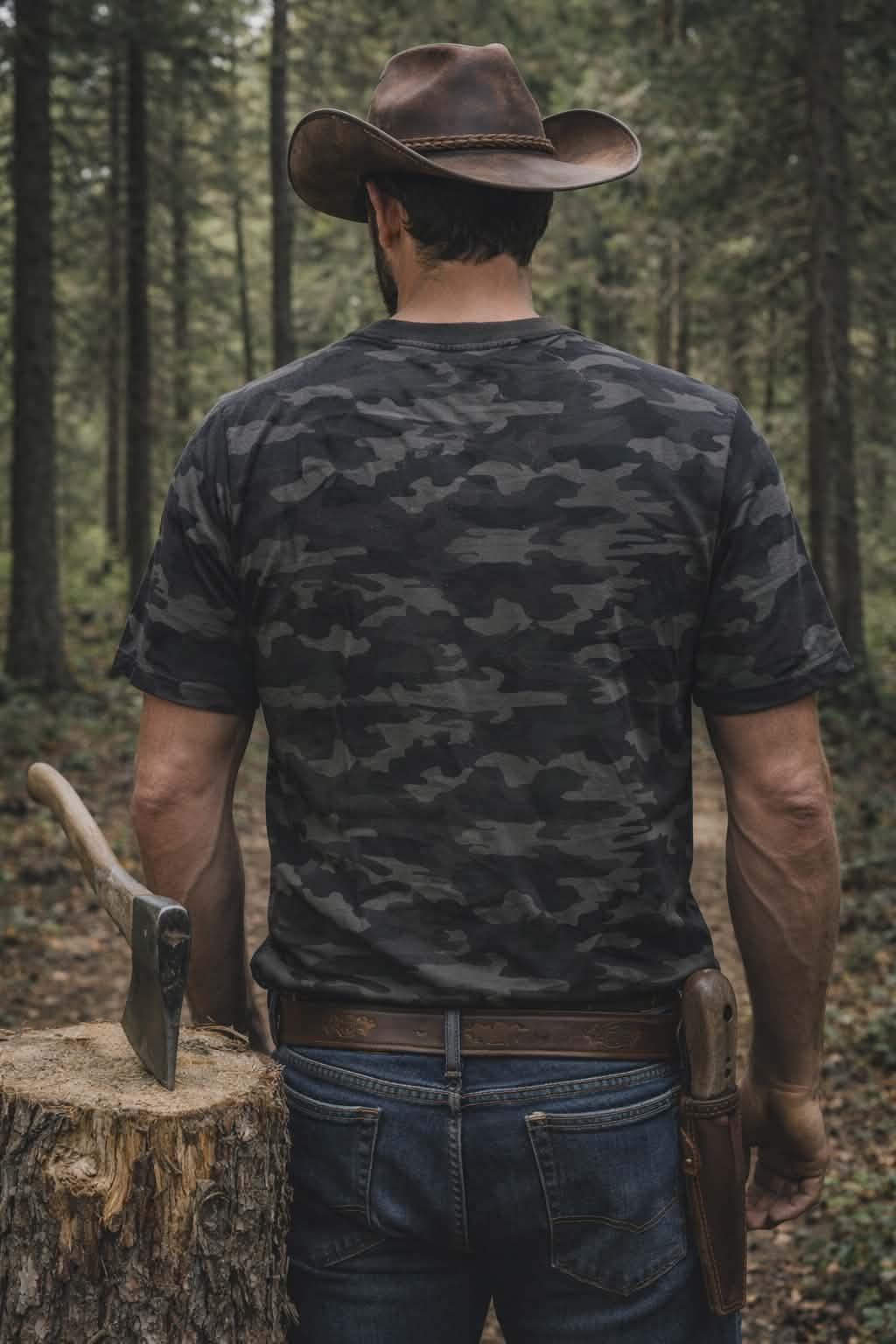 T-shirt Camo