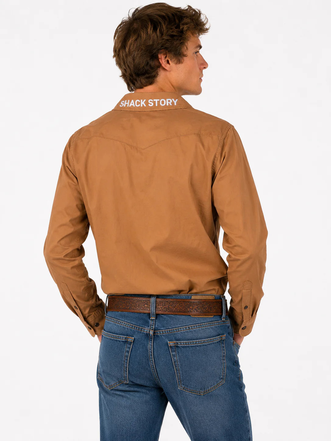 Chemise Rider Beige - Homme