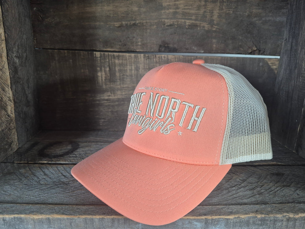 Casquette True North Cowgirls Ponytail Saumon