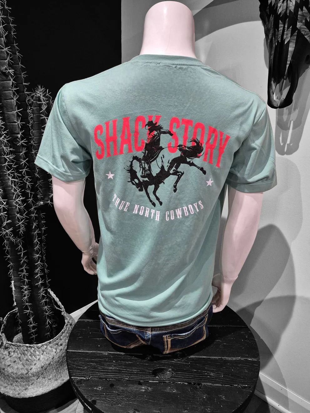 Tshirt Saddle Bronc Vert
