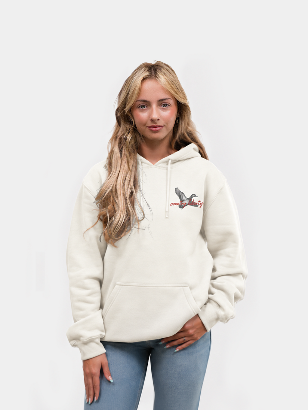 Natural Rugged Roots Hoodie – devant