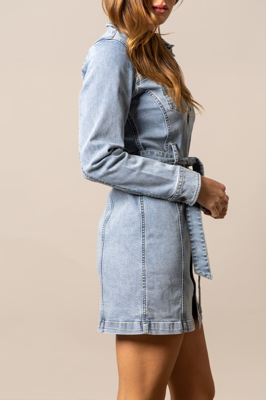 Robe en denim Winslow Trucker – Indigo