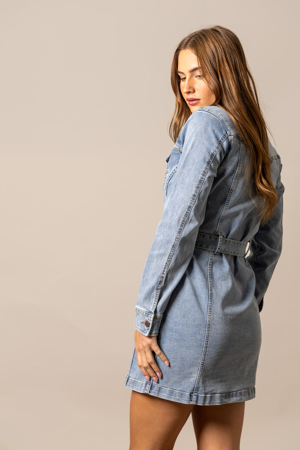 Robe en denim Winslow Trucker – Indigo