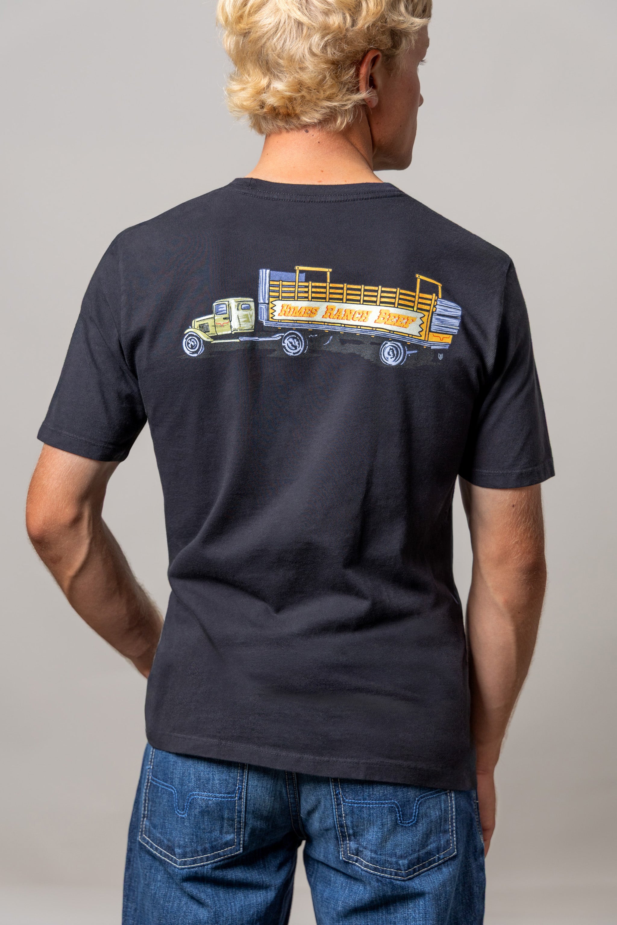 Chandail Lucky B Vintage Hauler – Noir