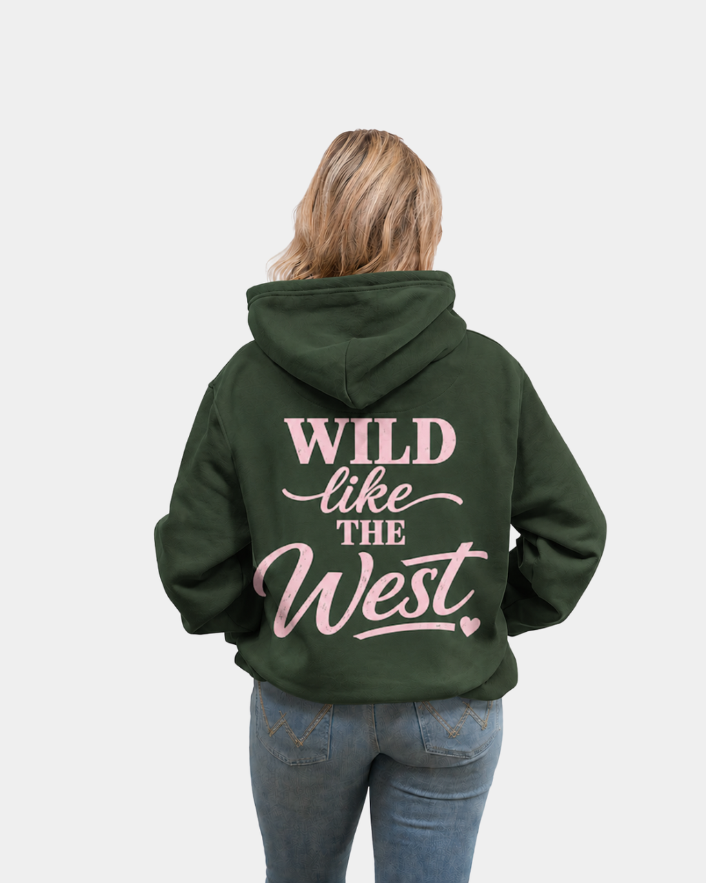 Forest Wild Like The West Hoodie – dos