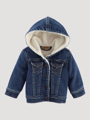 Manteau à capuchon Wrangler - Bébé fille