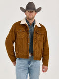 Manteau Wrangler en corduroy doublé sherpa