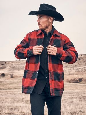 Surchemise en flanelle Wrangler doublée sherpa